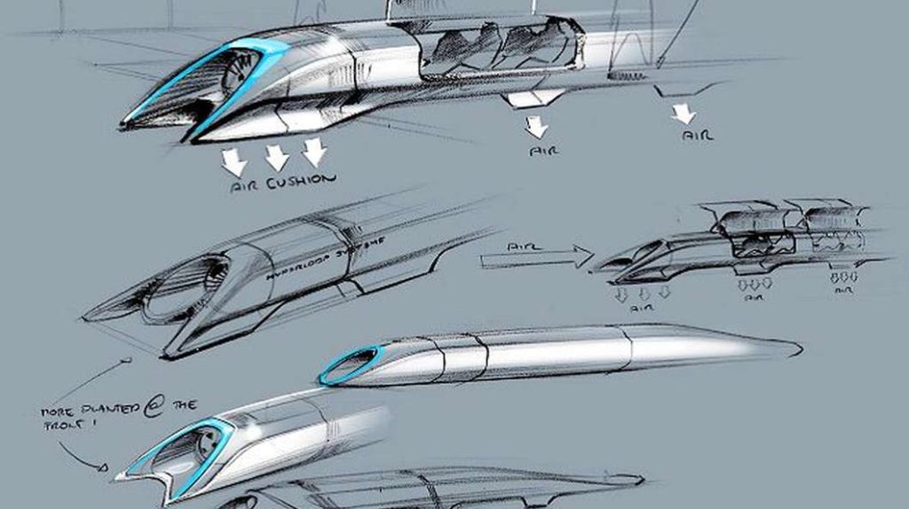 Hyperloop Alpha concept
